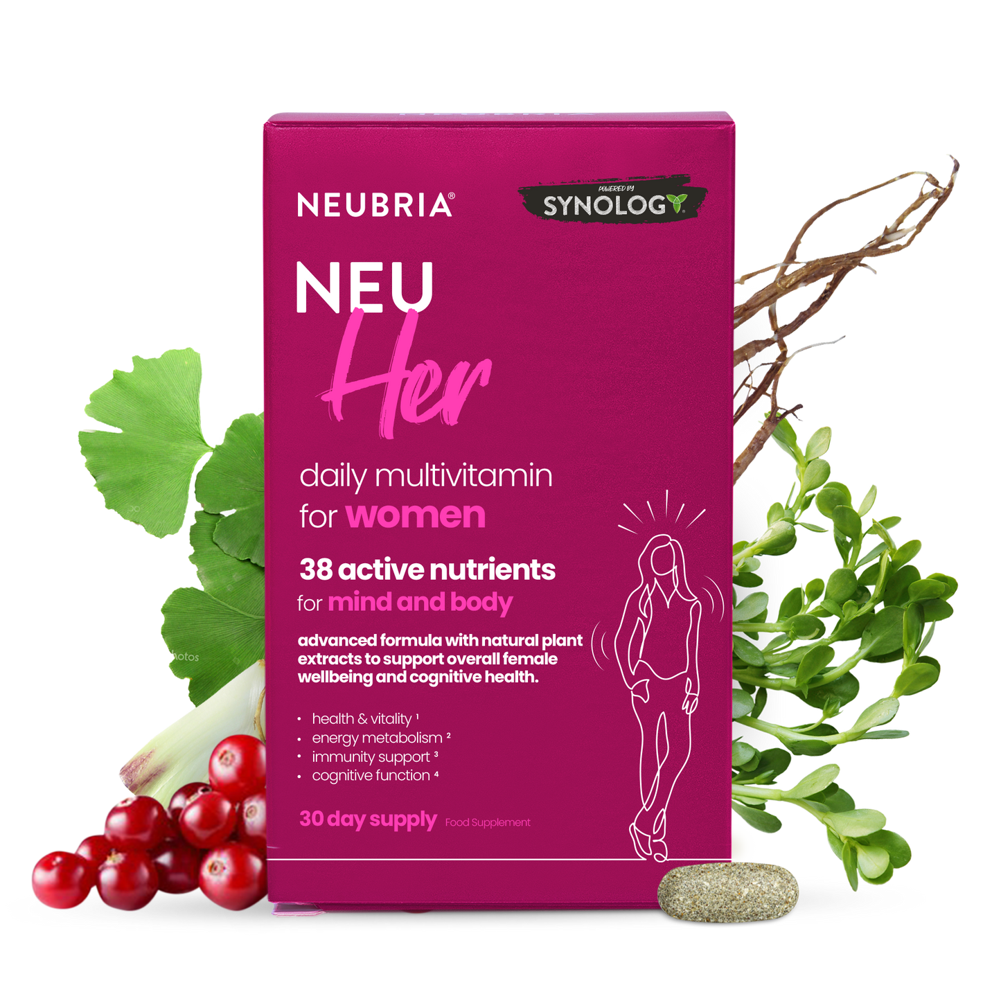 Neubria Neu Her 30’s (Blister) Vegetarian
