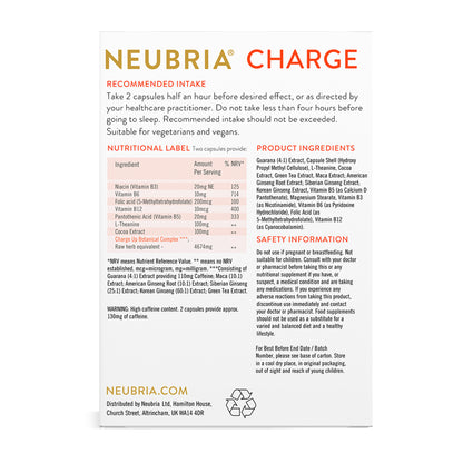 Neubria Charge (Energy) 60's Vegan