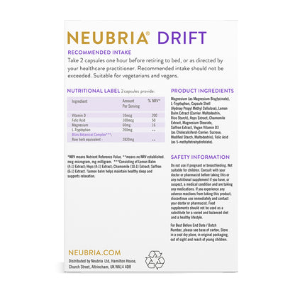 Neubria Drift (Sleep) 60's Vegan